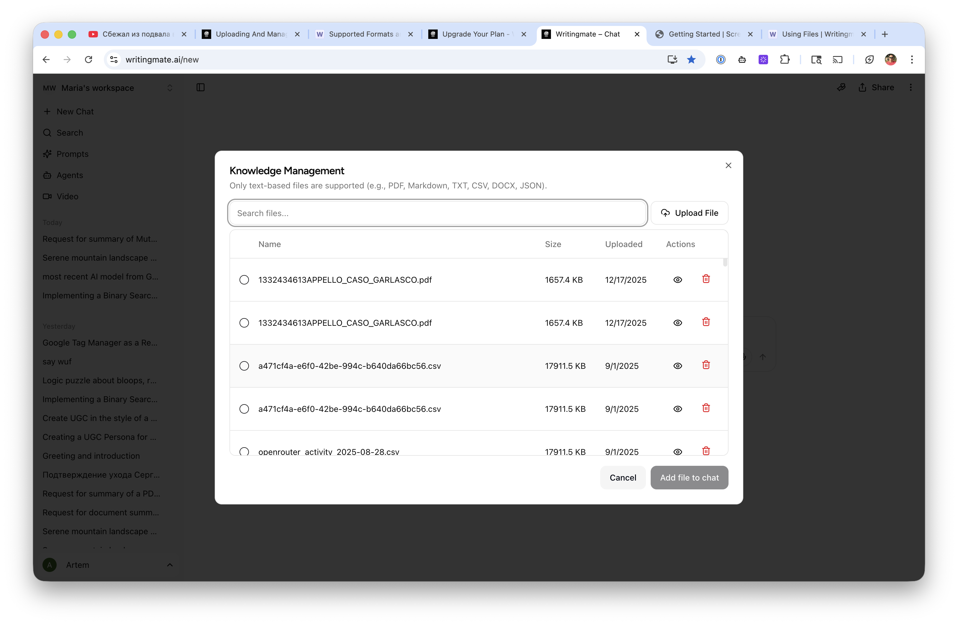 Knowledge Management